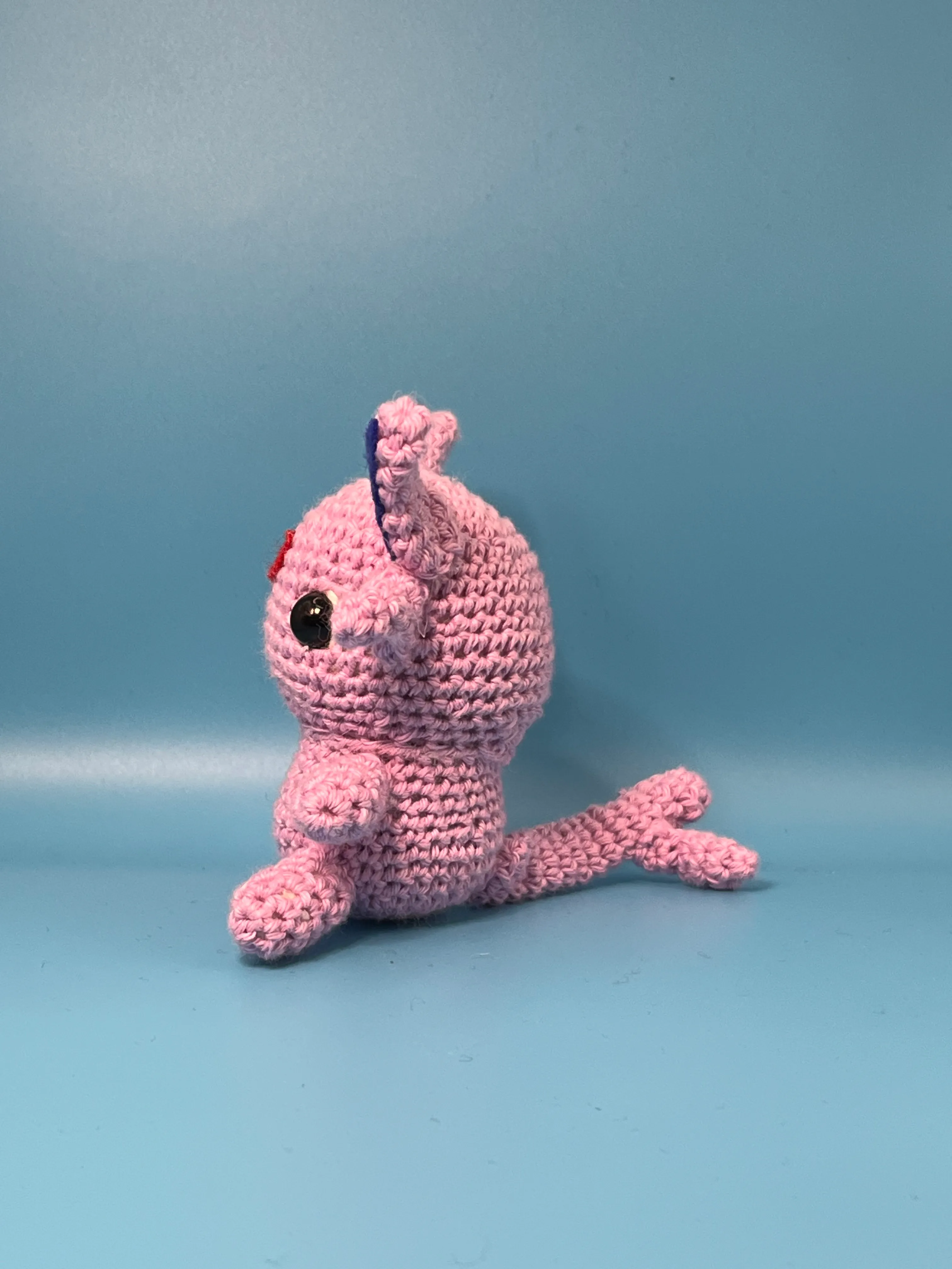 Alternate view showing Espeon’s tall purple ears and forked tail
